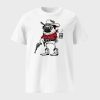 Funny Pug Cowboy Coffee T-shirt