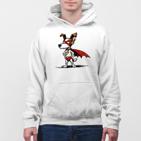 Funny Superhero Dog T-shirt