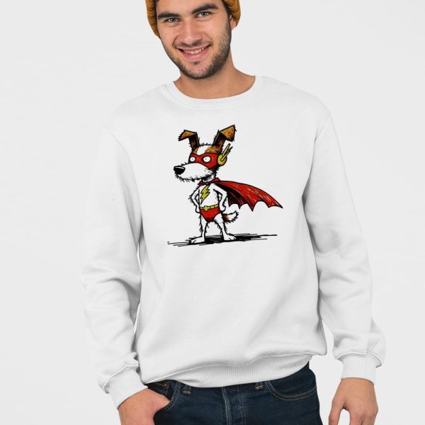 Funny Superhero Dog T-shirt