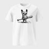 Funny Weird Chihuahua Baseball T-shirt
