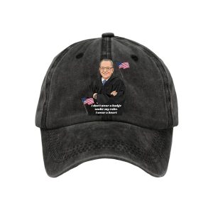 Frank Caprio I Don't Wear A Badge Under My Robe I Wear A Heart Print Baseball Cap1