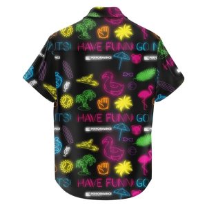 2025 Richmond Flying Squirrels Neon Aloha Shirt Giveaway2