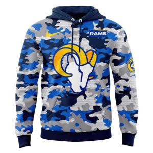 2025 Rams Military Day Hoodie1
