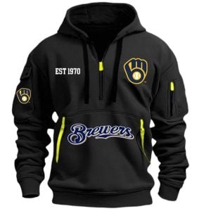 Personalized Brewers Est 1970 Hoodie Half Zipper 3 Personalized Brewers Est 1970 Hoodie Half Zipper3
