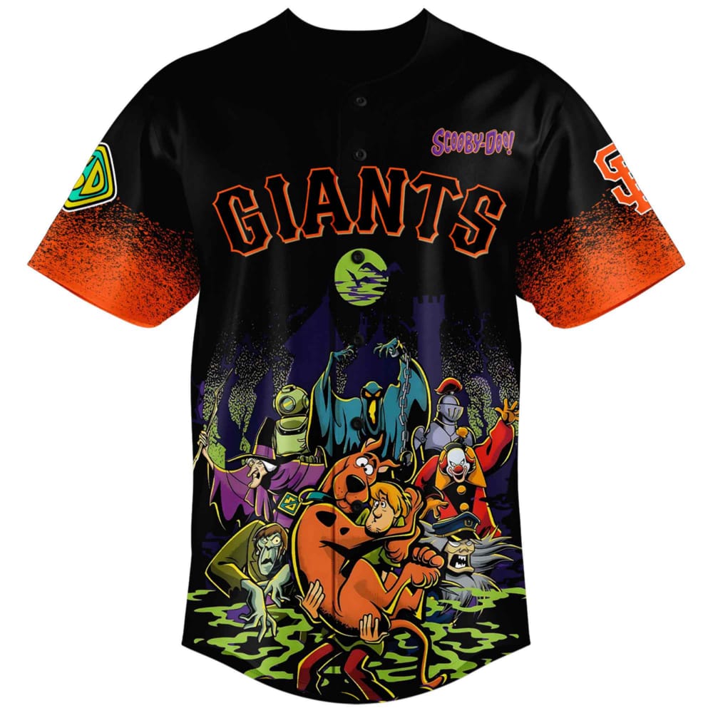 Giants ScooBy-Doo Night Halloween Jersey 2025 Giants ScooBy-Doo Night Halloween Jersey 2025