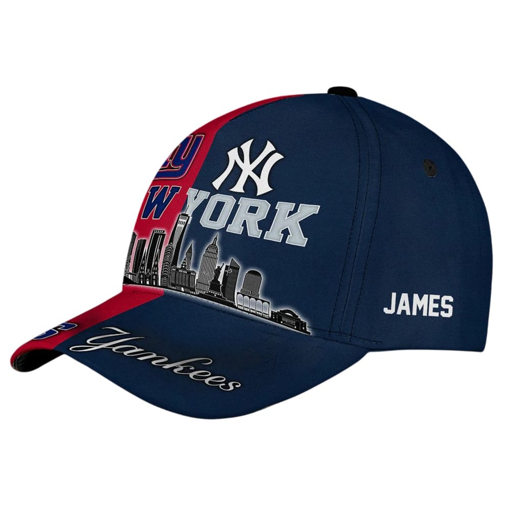 Giants x Yankees Teams New York Skyline Classic Cap Giants x Yankees Teams New York Skyline Classic Cap