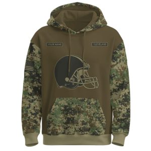 Browns US Army 250th Birthday Celebration Hoodie 20251