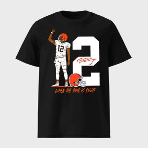 Shedeur Sanders When The Time Is Right Shirt 1