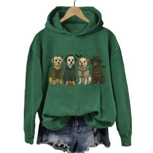 Horror Film Halloween Dog Hoodie