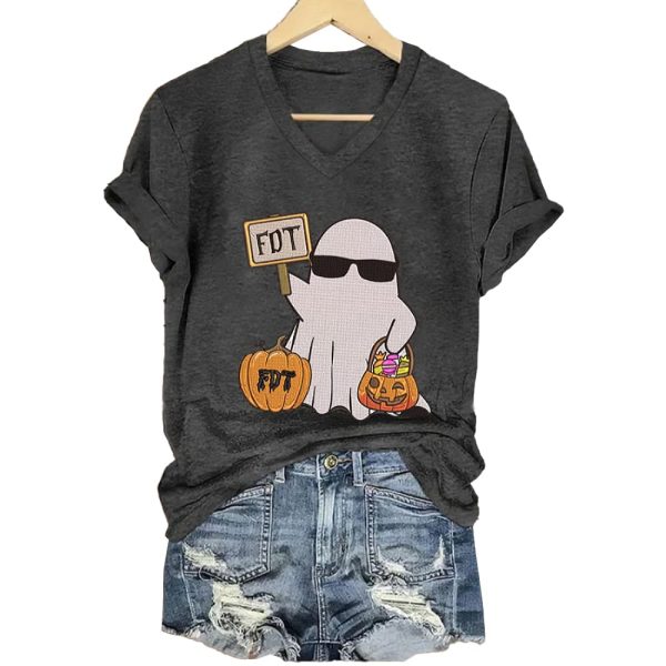 Halloween FDT Ghost Casual Tee