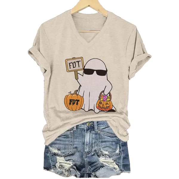 Halloween FDT Ghost Casual Tee