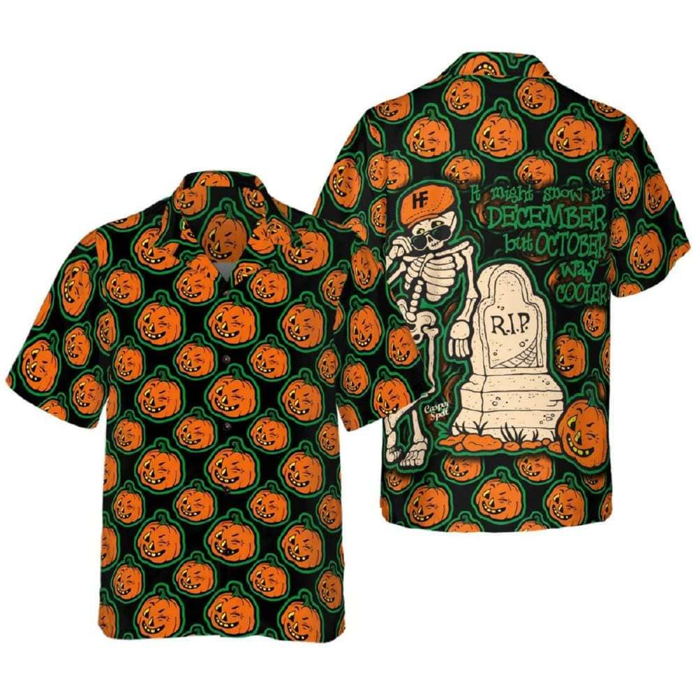 Halloween Is Way Cooler Hawaiian Shirt Halloween Is Way Cooler Hawaiian Shirt
