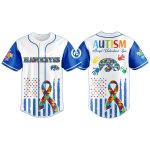 Hawkeyes Autism Awareness Month Baseball Jersey 2025