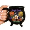 Hocus Pocus I Need Coffee To Focus Cauldron Mug