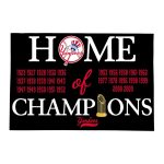 Home of Champions Yankees Doormat