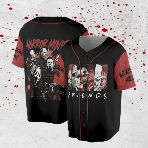 Horror Movie Friend Vintage 90s Graphic Jersey