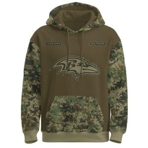 Ravens US Army 250th Birthday Celebration Hoodie 20251