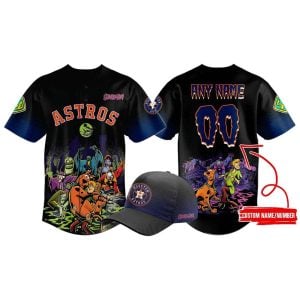 Astros ScooBy Doo Night Halloween Jersey 2025
