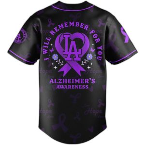 Dodgers World Alzheimer's Disease Awareness Month Jersey 2025 2 Dodgers World Alzheimers Disease Awareness Month Jersey 20252