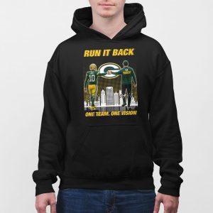 Packers Jordan Love Matt LaFleur Run It Back One Team One Vision Shirt 5