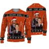 Ja’Marr Chase Joe Burrow Cincinnati Football Ugly Christmas Sweater