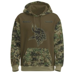 Vikings US Army 250th Birthday Celebration Hoodie 20251