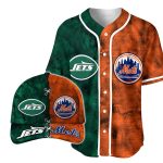 Jets x Mets Customized Jersey Cap
