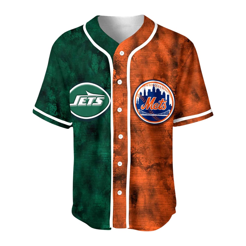 Jets x Mets Customized Jersey Cap Jets x Mets Customized Jersey Cap