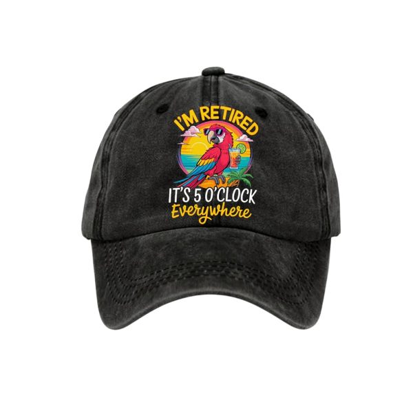 Jimmy Buffett I’m Retired It’s 5 O’clock Everywhere Hat