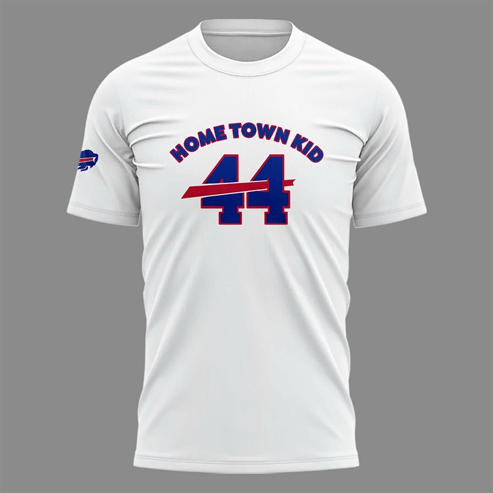 Joe Andreessen Bills HOME TOWN KID 44 Shirt Joe Andreessen Bills HOME TOWN KID 44 Shirt