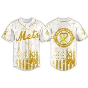 Mets Childhood Cancer Awareness Month 2025 Jersey 1 Mets Childhood Cancer Awareness Month 2025 Jersey1