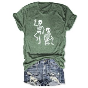 Fuck Trump Subtle Skeletons FDT Tee2