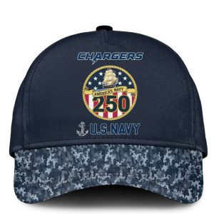 Chargers US Navy 250th Birthday Celebration Hoodie 20254