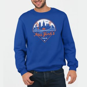 New York's Team Mets City Skyline Shirt