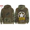 Lions US Army 250th Birthday Celebration Hoodie 2025