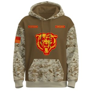 2025 Bears US Marine Corps 250th Year Anniversary Hoodie1