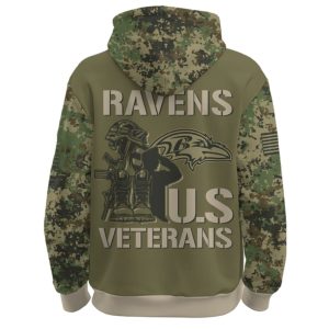 Ravens Veteran Day Hoodie 20252