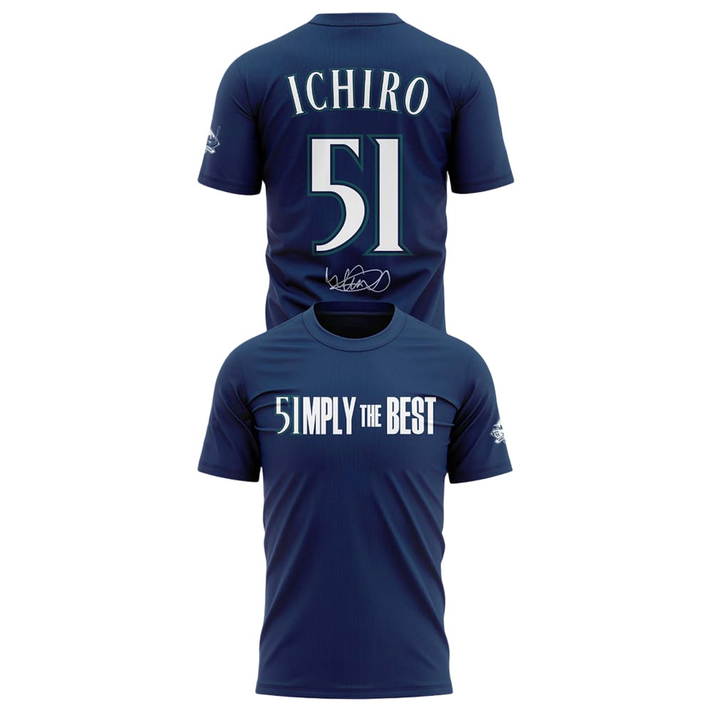 Mariners Ichiro 51MPLY THE BEST Shirt Mariners Ichiro 51MPLY THE BEST Shirt
