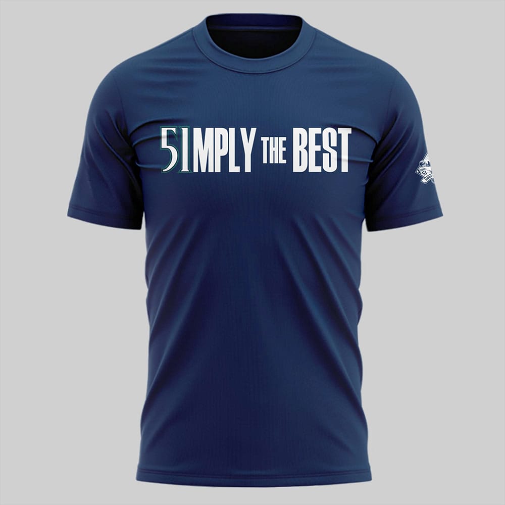 Mariners Ichiro 51MPLY THE BEST Shirt Mariners Ichiro 51MPLY THE BEST Shirt
