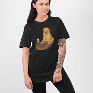 Smoking Dog Meme T-shirt 3 Smoking Dog Meme T shirt 4