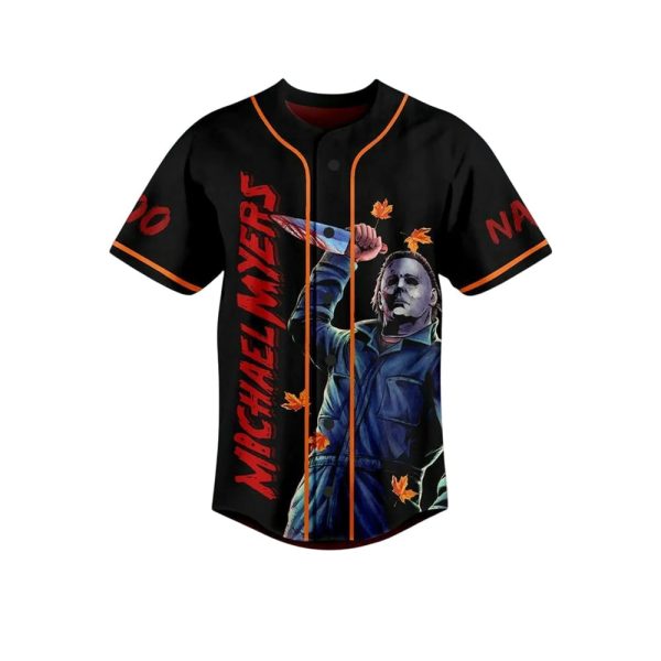 Michael Myers I’m Nicer Than My Face Looks Custom Name Jersey