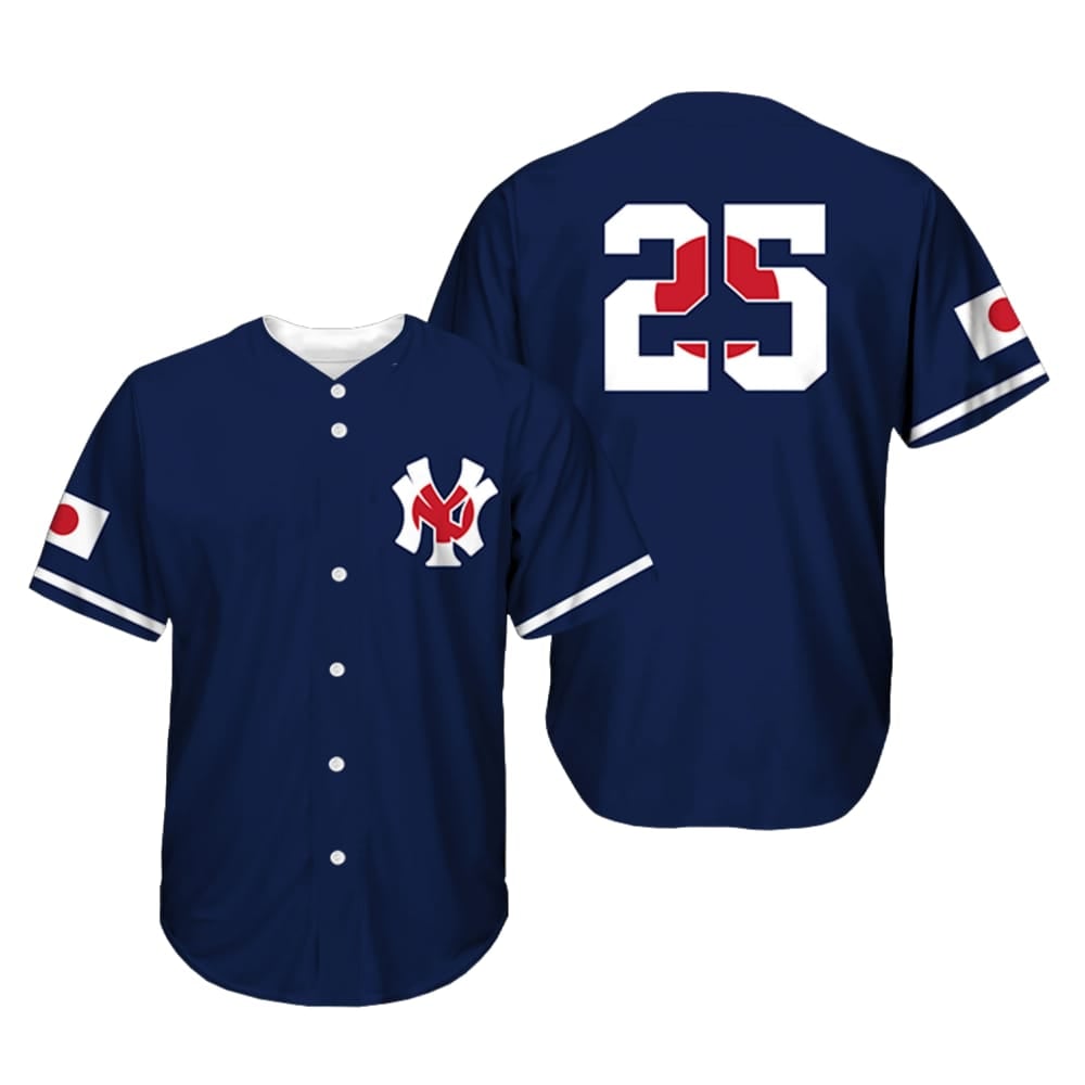 NY Yankees Japanese Flag Jersey 2025 Giveaway NY Yankees Japanese Flag Jersey 2025 Giveaway