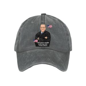 Frank Caprio I Don't Wear A Badge Under My Robe I Wear A Heart Print Baseball Cap3
