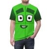Number Four Green Blocks Costume Shirt