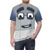 Number Nine Gray Blocks Costume Shirt