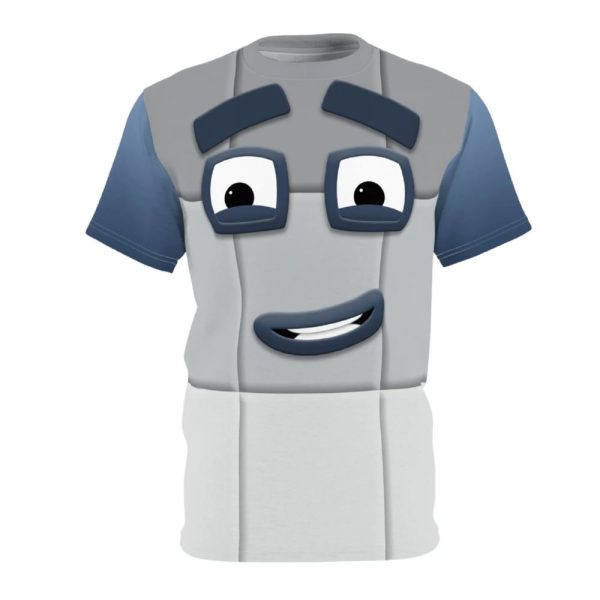 Number Nine Gray Blocks Costume Shirt