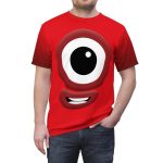 Number One Red Blocks Costume Shirt