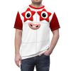 Number Ten White And Red Blocks Costume Shirt