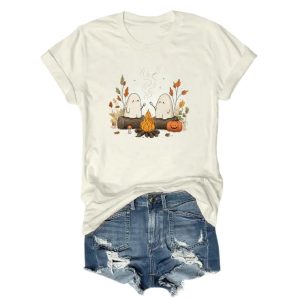 Camping Ghosts Tee2