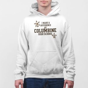 I Made A Difference At Columbine High School Shirt 5